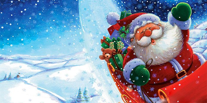 Прикольные поздравления от Деда Мороза и Снегурочки на корпоративе - поздравления в стихах