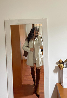 Коричневые сапоги: 5 стильных идей от модных инфлюенсеров14