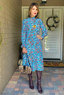 Коричневые сапоги: 5 стильных идей от модных инфлюенсеров20