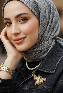 Откройте для себя стильный способ носить шарф как капюшон4