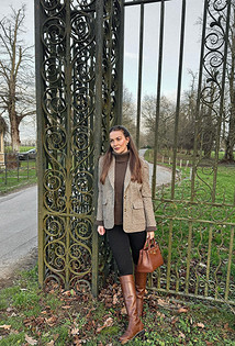 Коричневые сапоги: 5 стильных идей от модных инфлюенсеров9